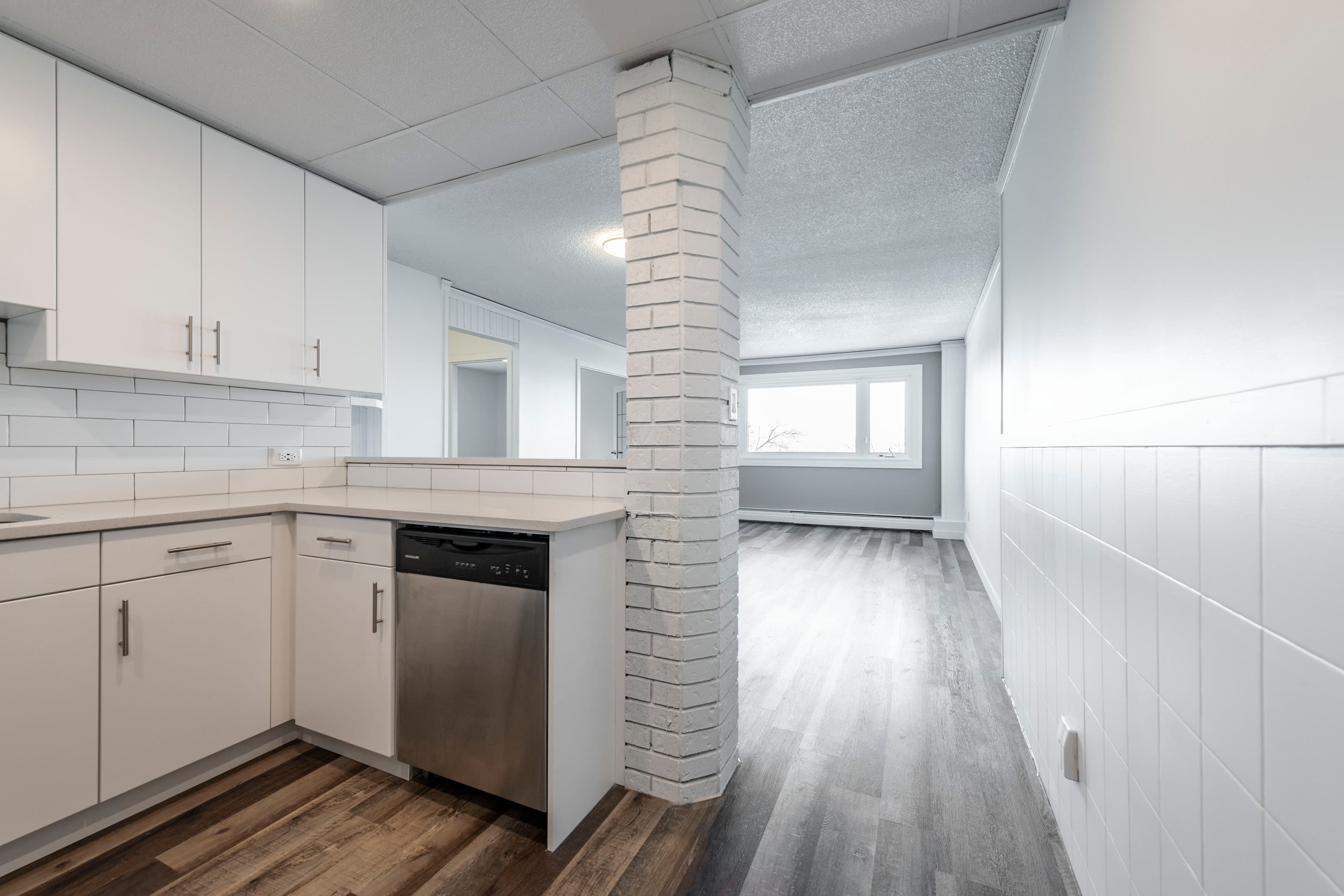 2 Bed + 1 Bath, Layout D